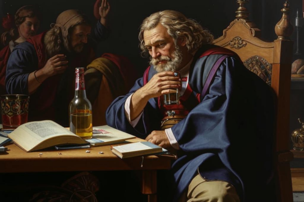 «Когда ученый пьет, не пьянства он желает...»