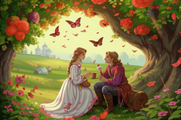 «Под тению древесной...»