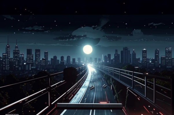 «Ночь стояла на белой дороге...»