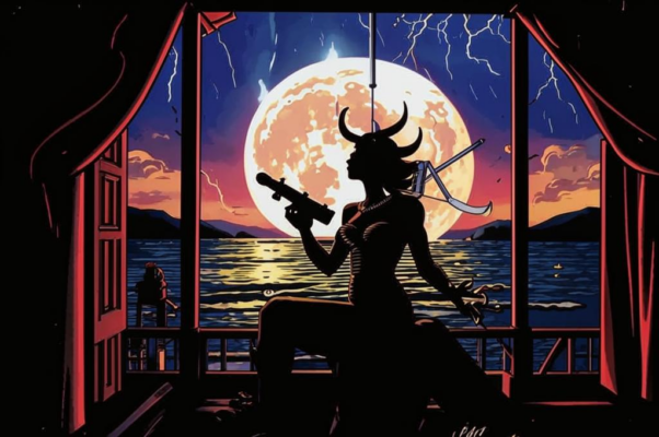 Вечерняя прогулка («Над статуей ружье на переве…»)