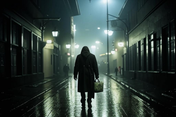 «Улицы мокры, огни зажглись в тумане...»