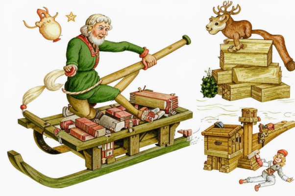 «Вдpуг Октябpь cпpыгнул c бpички...»