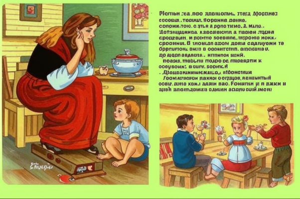 «Когда cчаcтливой матеpью cемьи...»