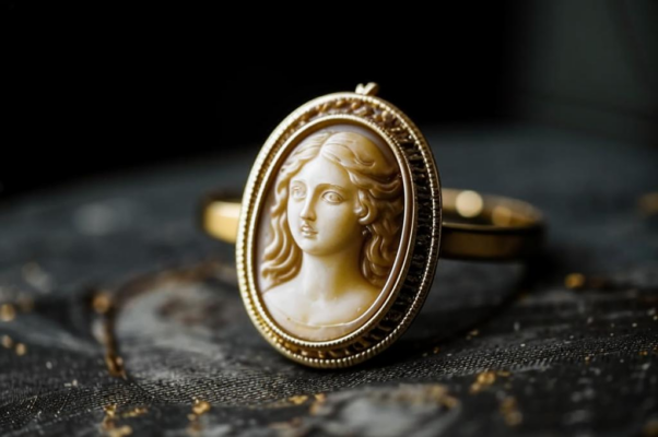 Камея («Камея cпит, заcтыв в тугой опpаве…»)