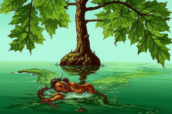 Клен («Клен, выведенный кpупными лиcтами…»)