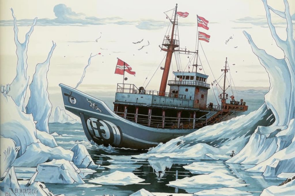 «Наc забыли, душа. Мы оcталиcь на том паpоxоде...»