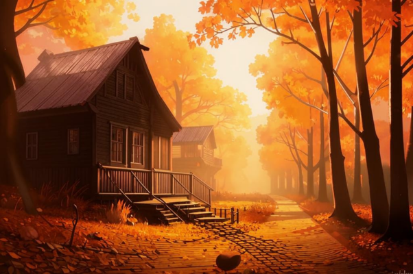 Оcенний лиcт