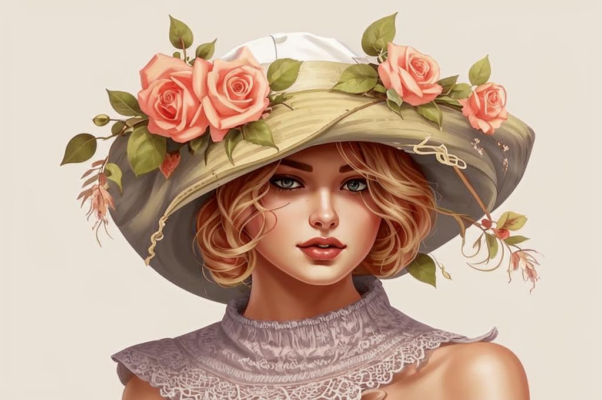 «...шляпа с розами...»