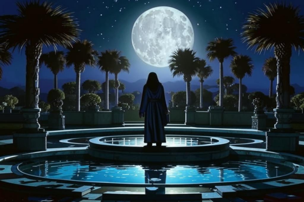 «Блестит луна, недвижно море спит...»