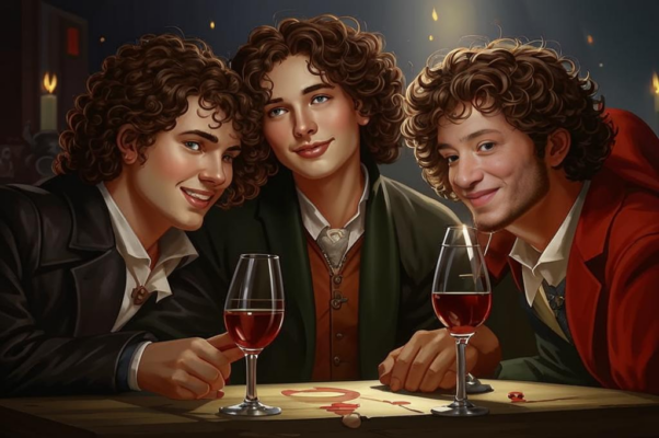 «Мы недавно от печали...»