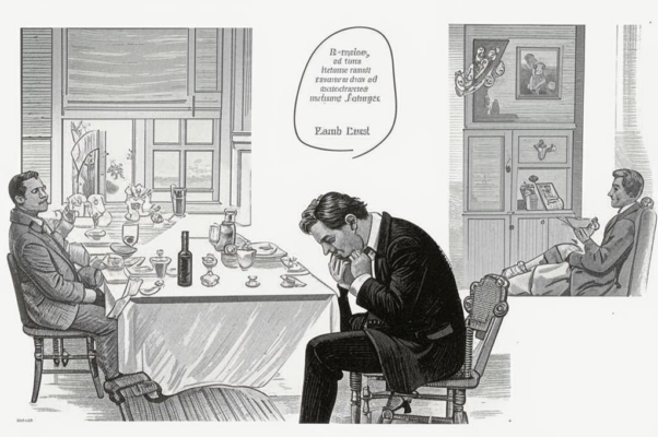 «Он вежлив был в иных прихожих...»