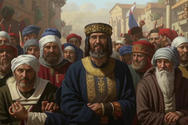 «Теснится средь толпы еврей сребролюбивый...»