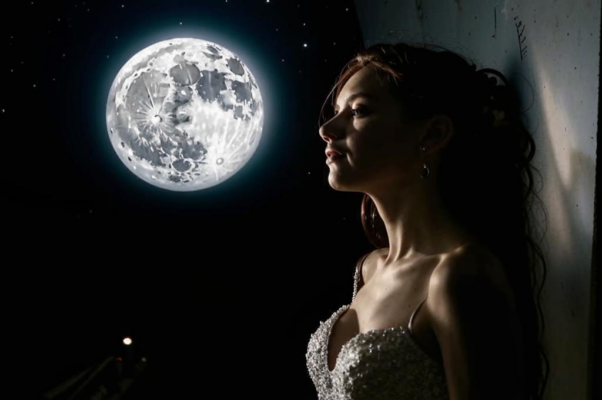 «На небесах печальная луна...»