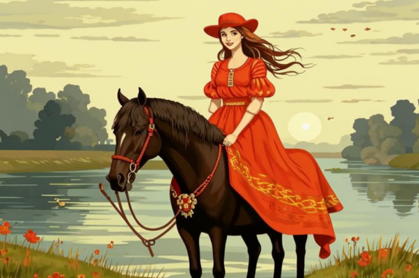 «Не видала ль, девица...»