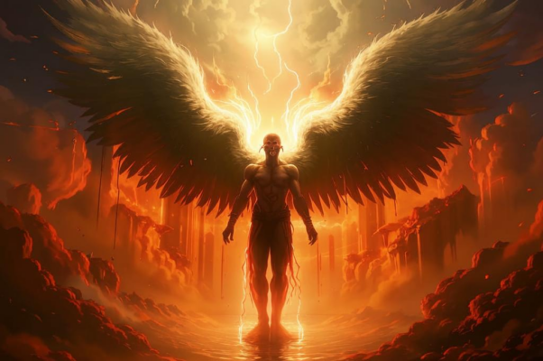 Ангел («В дверях эдема ангел нежны…»)