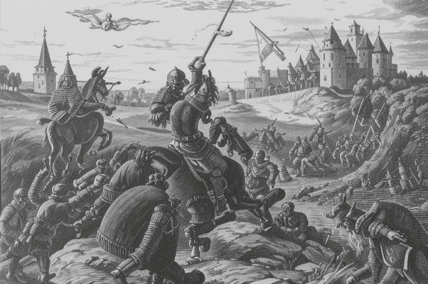 «Сто лет минуло, как тевтон...»