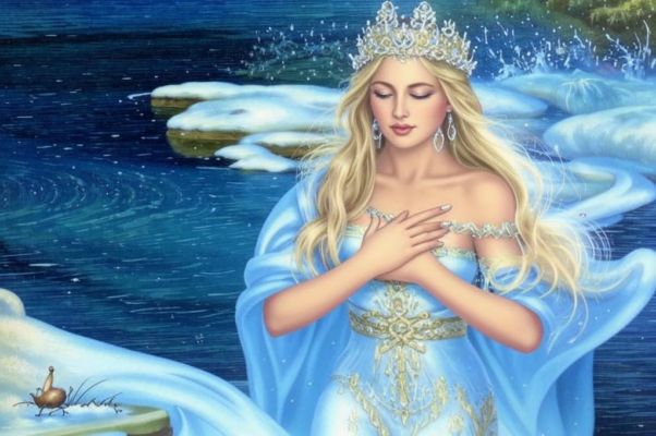 Леда («Леда робостью трепещет…»)