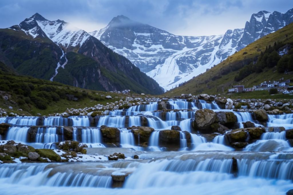 Кавказ («Кавказ подо мною.  Один в вышин…»)