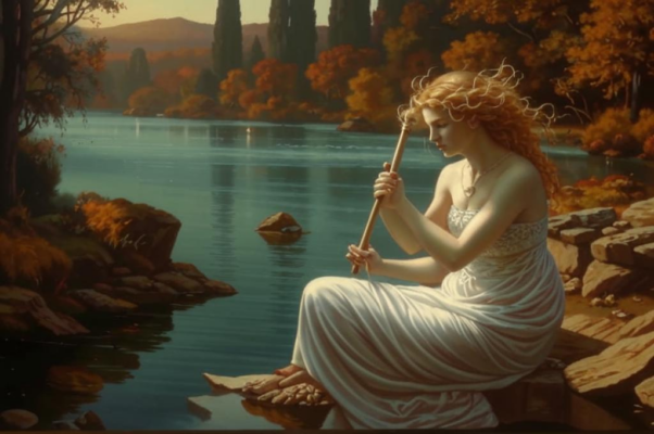 Рифма («Эхо, бессонная нимфа, скиталась по брегу Пенея…»)