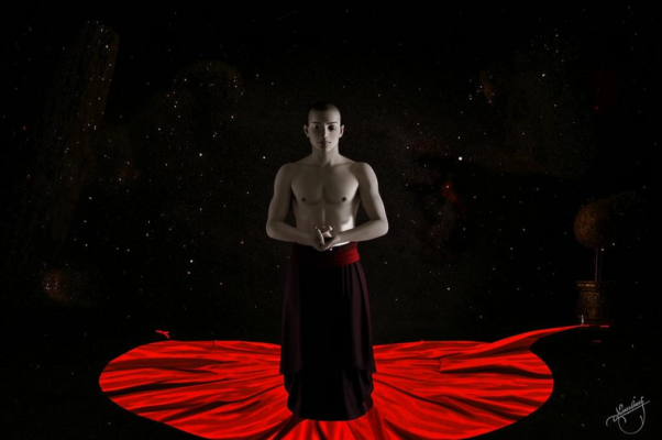 Монах («Песнь первая.  Святой монах, грехопадение, юбка…»)