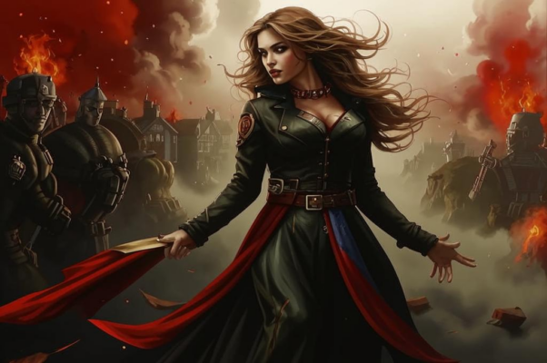 Портрет («С своей пылающей душой…»)