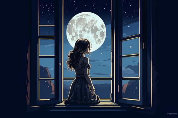 Окно («Недавно темною порою…»)