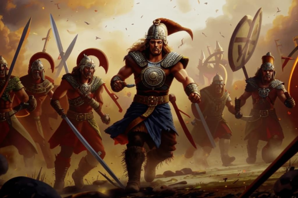 Песни петые на состязаниях в честь древним славянским божествам («Увидев ужасн…»)