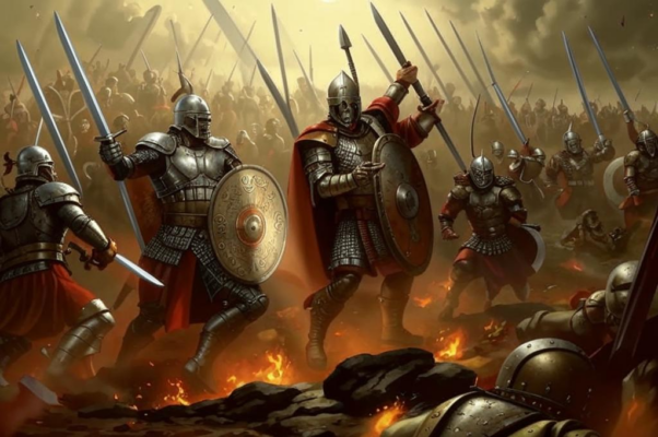 Песни петые на состязаниях в честь древним славянским божествам («Сталь сверкнула…»)