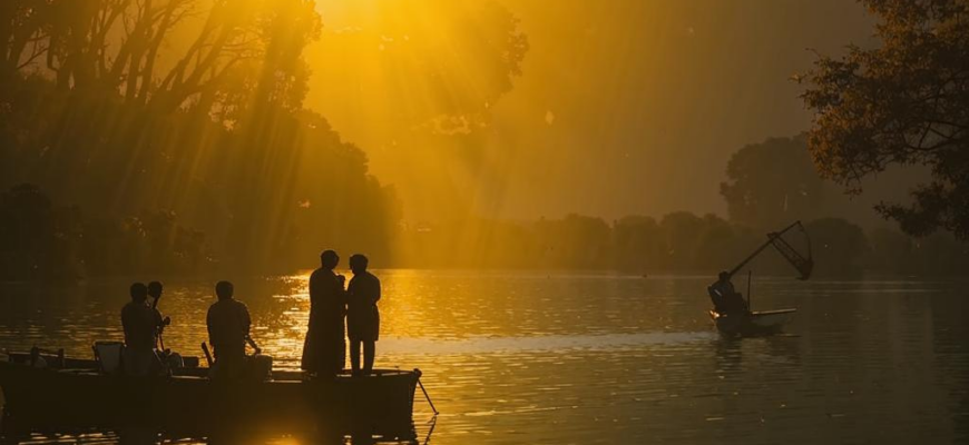 «Мы сидели с тобой у заснувшей реки...»