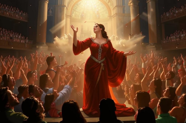 Сонет или мадригал Либере Саке, актрице италианского вольного театра