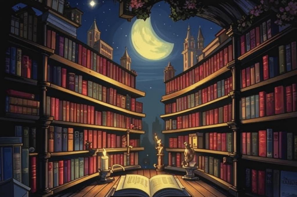 «Друзья мои! С высоких книжных полок...»