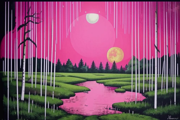 «Овраги, поля и березы...»