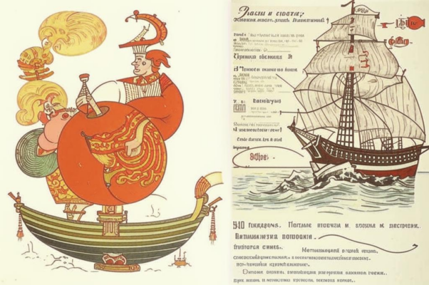 «От былинного кораблика...»