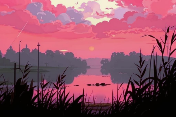 «Смотри, как розовеют облака...»