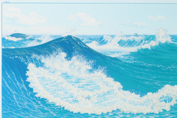 «Разбег его стихов подобием прибоя...»