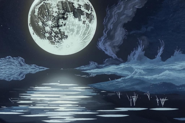 «Посмотри, на озере ночном...»