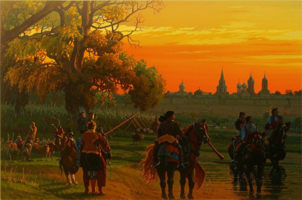 «Было это небо как морская карта...»