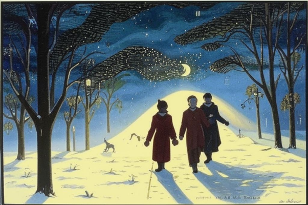 «Рука с рукой по тонкому лучу...»