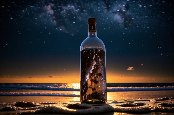 «На пустом берегу, где прибой неустанно грохочет...»