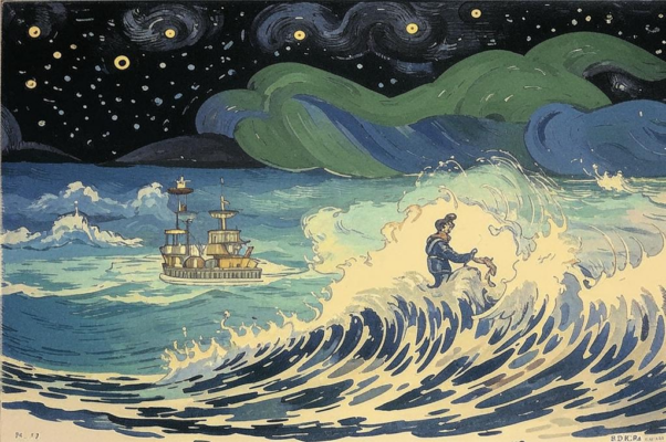 На книге «Большая медведица»