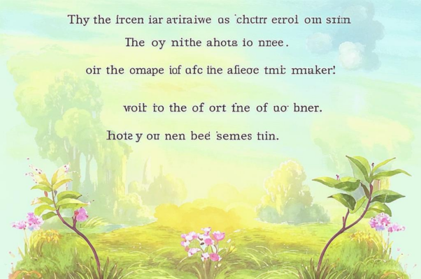 «Прекрасно пробуждение земли!..»