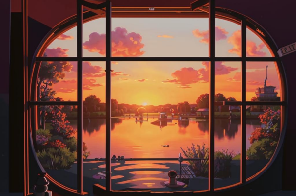 «Уединившись за оконцем…»