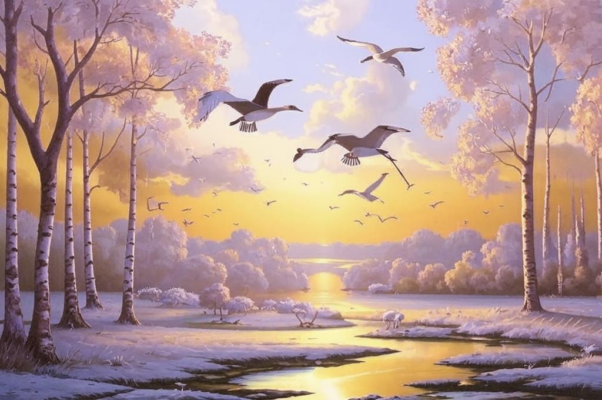 Март («Бывает так ― еще дыханьем стуж…»)