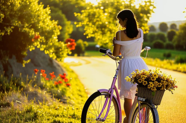 Букет («Я буду долго/ Гнать велосипед…»)