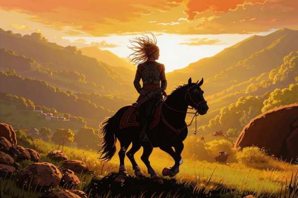 «Я буду скакать по холмам задремавшей отчизны…»