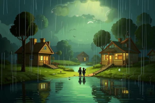 Детство («Мать умерла. / Отец ушел на фронт…»)