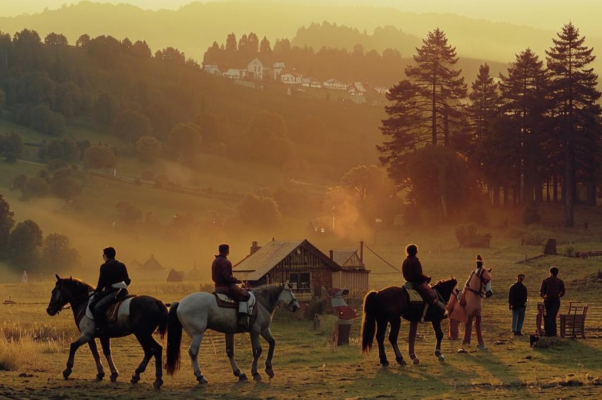 Утро («Когда заря, светясь по сосняку…»)