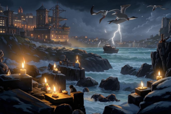 Портовая ночь