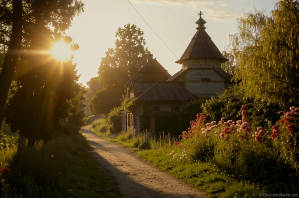 «Огороды русские…»