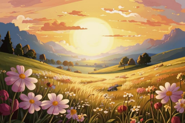 Зеленые цветы